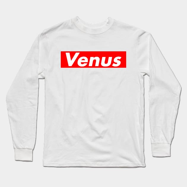 Venus Long Sleeve T-Shirt by PrintHub